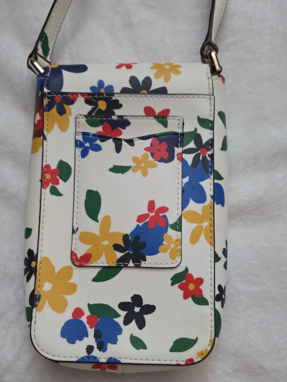 Kate Spade New York Ivory Floral Crossbody Phone Bag - Picture 3 of 5